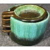 Image 1 : Blue Mountain Pottery Ashtray Set