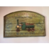 Image 1 : Antique Sign made out of Wood From The J Harding & Sons H26" L 41 "