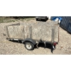 Image 1 : Wooden Utility Trailer with Bonus Lights - Measured in Description