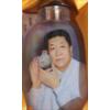 Image 1 : Artist: Liu Fang "Mr. Wang Xisan with a Snuff Bottle" Wang Xisan Ji School Snuff Bottle