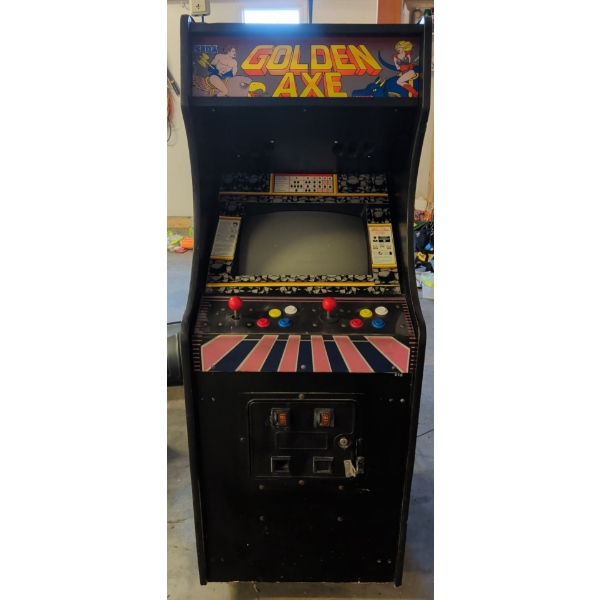 SEGA Golden Axe Arcade Gaming Console - Needs Repairs