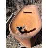 Image 3 : Wheelbarrow dirt, sifter, and farm fuel tank.