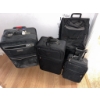 Image 1 : Four Black Softside Suitcases