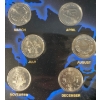 Image 4 : 1999 & 2000 Calendar Coin Set