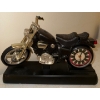 Image 3 : Vintage Style Motorcycle Alarm Clock For Desk, Shelf Or Office Stating "Good Times"