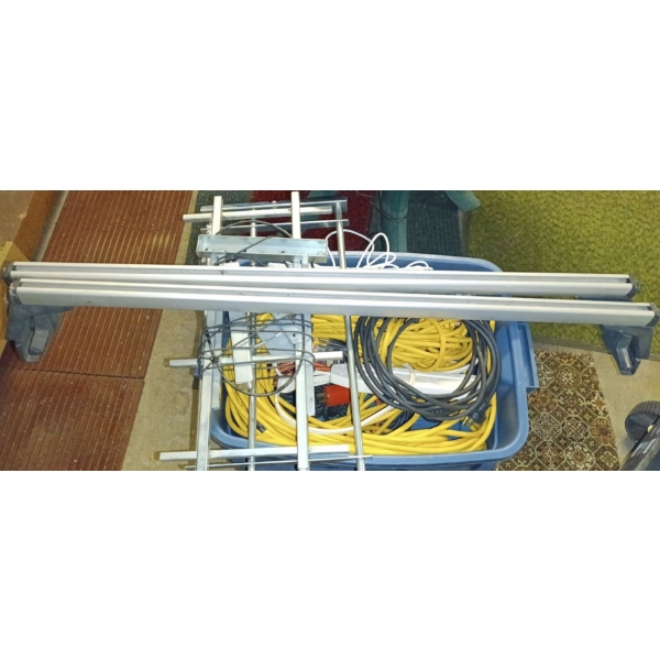 Roof Rack For Unknown Car & An Assortment of Extension Cords