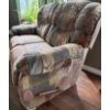 Image 2 : Vintage Reclining Loveseat Sofa 51x20x33