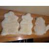 Image 1 : Set of 3 Sheepskin Rugs 