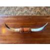Image 1 : Longhorn Decorative Wall Hanger Small  L23"