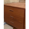 Image 7 : Mid-Century Modern Teak Dresser with Nine Drawers