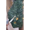 Image 4 : Fibre Optic tree 48 T, Candy Cane Plastic "Pom Pom" Decor, Golden Reindeer 17 T