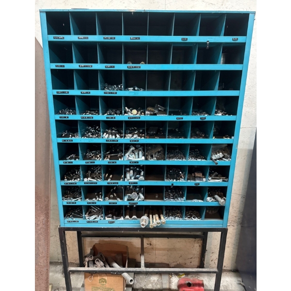 Large Industrial Bolt Bin For Small Parts & Hardware- Nuts, Screws, Washers, Bolts