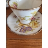 Image 8 : 7 English Bone China Cups and Saucers by Various Makers