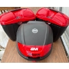 Image 2 : GIVI Cruiser Side Cases E21N-E21 w/ Givi Top Case For Helmut Storage E300N2B