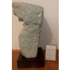 Image 2 : Lladro Porcelain 'Jesus The Rock 866' 17T w/ Walnut Pedestal 
