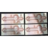 Image 6 : Canadian $2 Bills Consecutive Serial Numbers