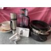 Image 1 :  Cusinart Food Slicer CFS-155C, Hamilton Beach Food Processor 70725c, Nikko & Made in Italy Bowls 