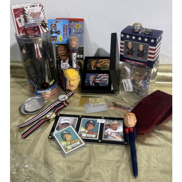 Donald Trump-Themed Memorabilia and Collectibles