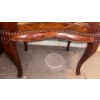 Image 8 : Vintage Regency Style Mahogany Kidney Shaped Mini Bar w/ Removable Tray 29x15x30