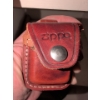 Image 3 : Vintage ZIPPO Refillable Lighter w/ Genuine Leather Belt Sheath & Pocket Comb/Nail File