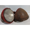 Image 5 : Antique Camp Lantern Alberta Poultry Crate & Motorcycle Headlights 
