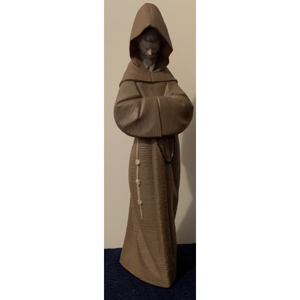 LLADRO Monk in Grey Figure - 13T 
