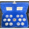 Image 1 : 1992 Royal Canadian Mint 125th Anniversary 13-Coin Proof Set 92.5% 2.1 Troy Ounces