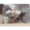 Image 3 : Repro. Print " Bubbles" by Sir John Everett Millais(11x15 in before frame) Hand Painted Pitcher