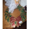 Image 3 : Santa Canister 8 T, Plastic Wreath 7.5" Diameter and More!