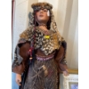 Image 2 : Exquisite Indigenous Beaded Doll  Collectable (29in Tall)