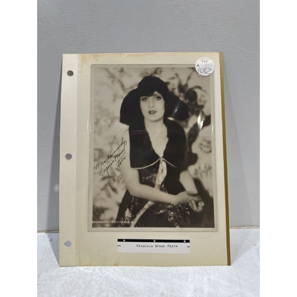 Virginia Brown Faire Autograph