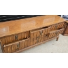 Image 6 : Vintage Mid-Century Wooden Dresser with Attachable Mirror and nightstands