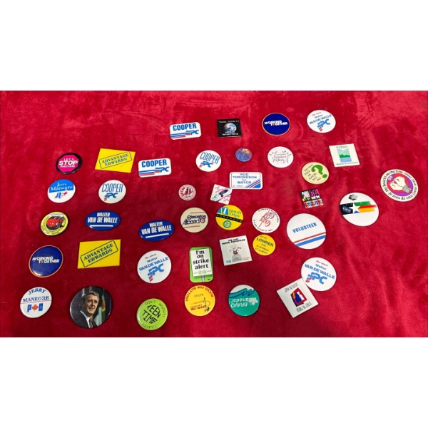Collection of Button Pins