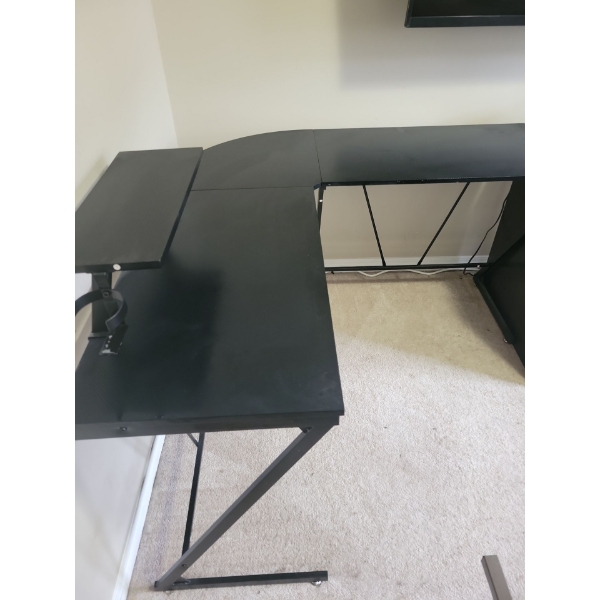 Home Office Essentials - Minimalist Corner Desk 46x31 L Shaped 