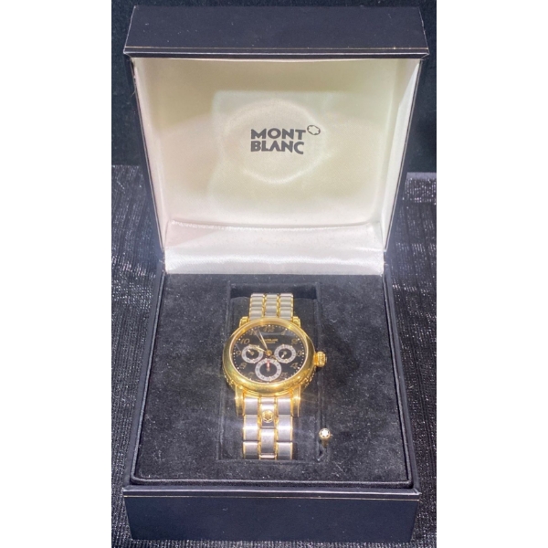Montblanc Meisterstuck Dual Time Automatic Watch 