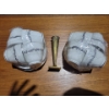 Image 5 : ANSLEY England Bone China Tea Set (8 Cups+8Saucers) w/ Brass Candle Stand 