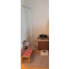 Image 1 : Bedroom and Bathroom Decor Including Floor Lamp, Small Table, and Accessories