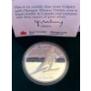 1988 $20 Calgary Olympic Winter Games: Downhill Skiing - Sterling Silver Coin