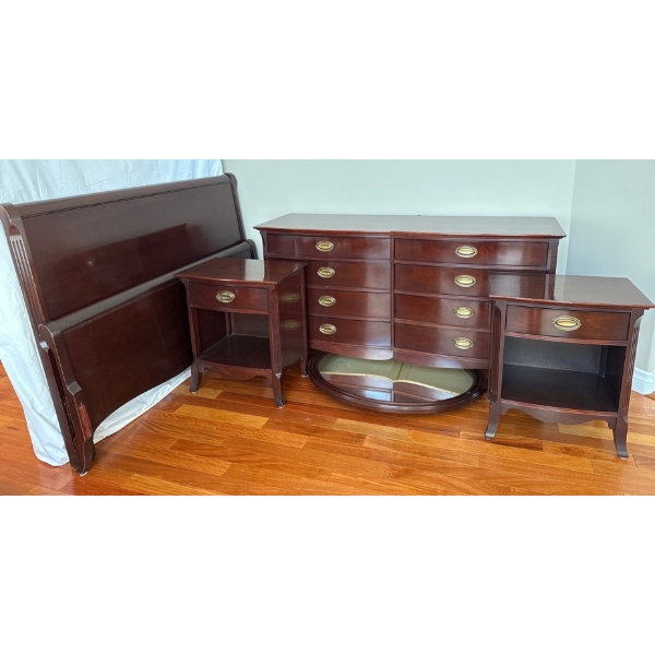 Gibbard Mahogany Queen Bedroom Set 