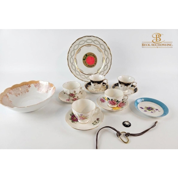 Vintage Bone China Tea Cups Saucers ( TWO OF Royal Albert ) And Serving Pieces,Bowl, Plates And More