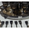 Image 5 : Assorted Metalware: Egg Server Tray 10 X 8.5,  4 T, Flatware: Community and Gero and More!
