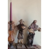 Image 7 : Mounted Print 35.5 X 23.5, Candlesticks 12 T,  B&W Vase 13 T, Purple Vase 13.5 W, 10.5 T and More!