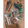 Image 1 : Green & Black Hand Tool Collection - Cresent Wrenches Channel Lock Assorted Ppliers & Drivers