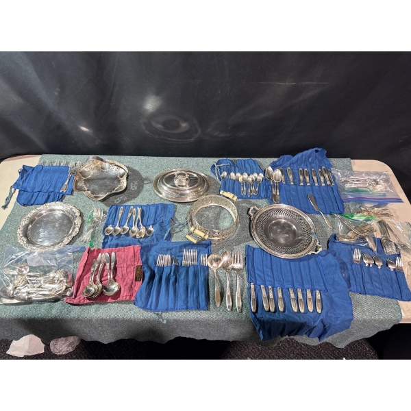 Antique Tableware & Matching Cutlery!