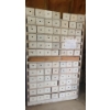 Image 1 : Wooden Tool Drawers in Freestanding Unit 48 W, 17 D, 82 T 