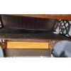 Image 5 : Grand Rapids Seating Co. Folding Seat Childs Desk with Ornate Cast Iron Frame