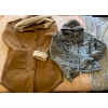 Image 1 : CL33 Ladies Size M 3/4 Length Shearling Jacket w/ Denim Jacket