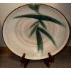 Image 7 : Vintage Kitchen Items-Porcelain Platter, Glassware & Ceramic  Bambo Design, Metal Vase, Tea Cup