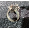 Image 4 : Rings (2 Unstamped, Silver Ring .925 Total Weight 9.5 G) Co-Op Hand Towel w/ Pins, Small Wooden Box 