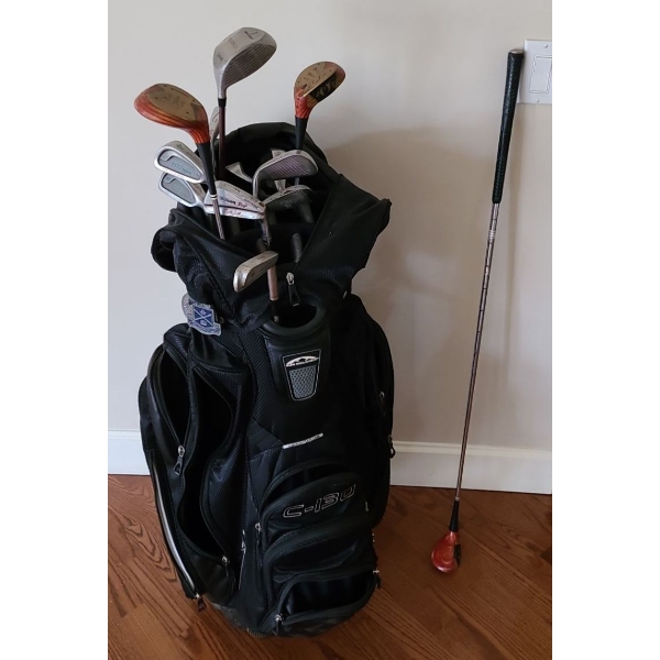 Wilson Golf Club Set w/ Sun Mountain Case 